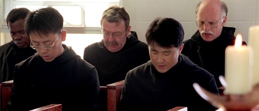 A monk in prayer — discerning a vocation