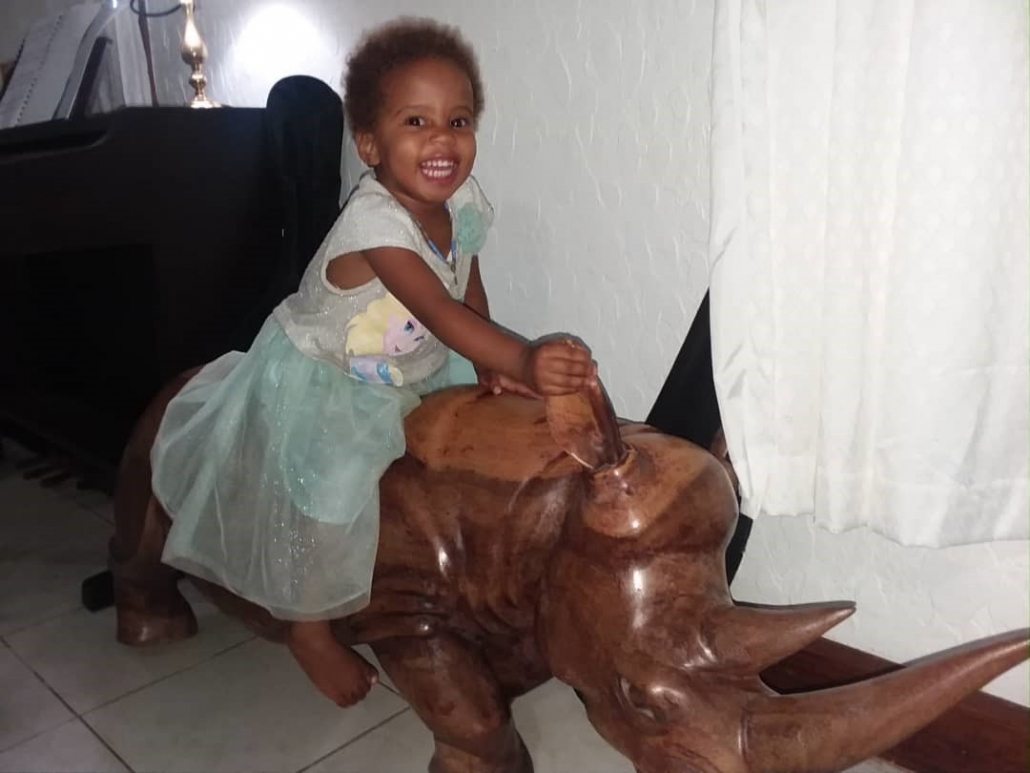 Future Mazinde girl riding high
